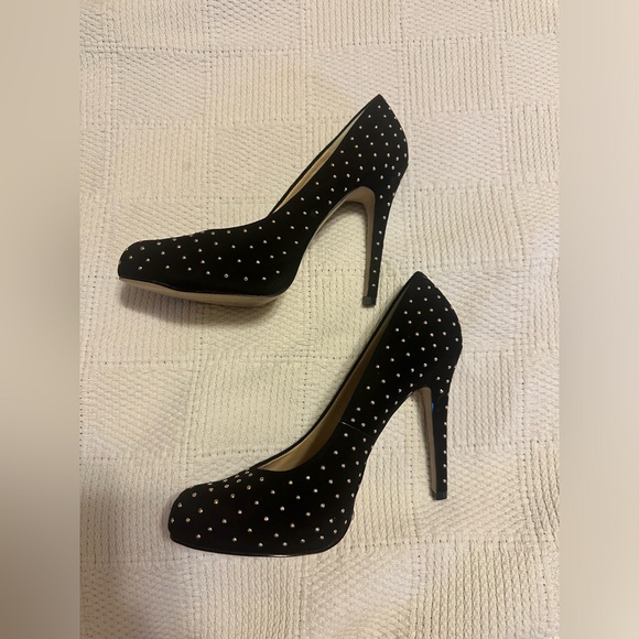 Black studded high heels - Picture 7 of 10